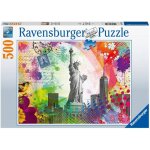 RAVENSBURGER Pohlednice z New Yorku 500 dílků – Zboží Dáma