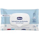 CHICCO Dětské vlhčené ubrousky jemně parfémované 72 ks – Zboží Dáma