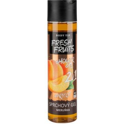 Body Tip Fresh Apricot sprchový gel 250 ml – Zbozi.Blesk.cz