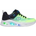 Skechers Meteor-lights zelená černá bílá – Zboží Mobilmania
