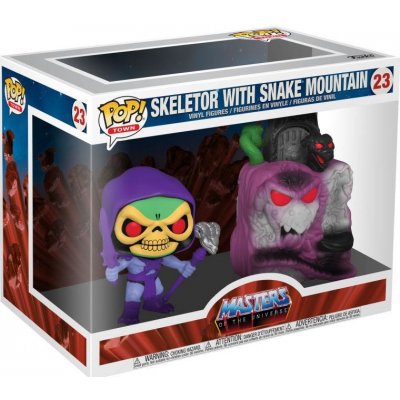 Funko Pop! Town Master Of The Universe Skeletor With Snake Mountain – Zboží Mobilmania