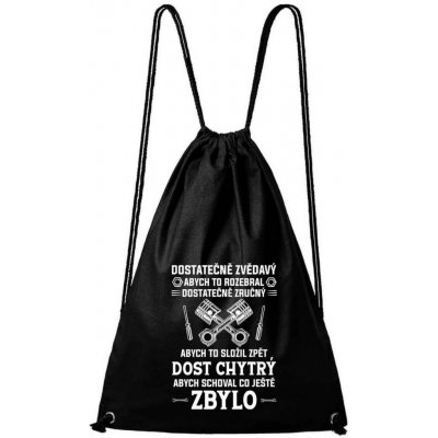 Dobrý Triko Dost chytrý černá – Hledejceny.cz
