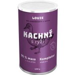 Louie Dog kachní s rýží 1200 g – Zboží Mobilmania