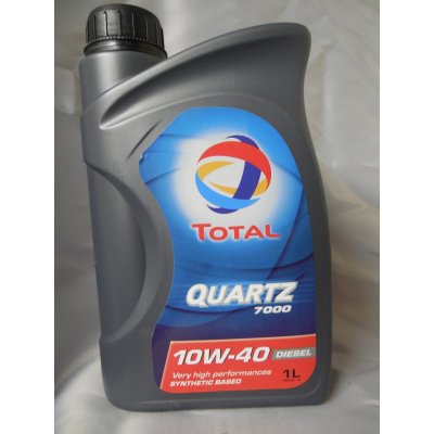 Total Quartz 7000 Diesel 10W-40 1 l – Zboží Mobilmania