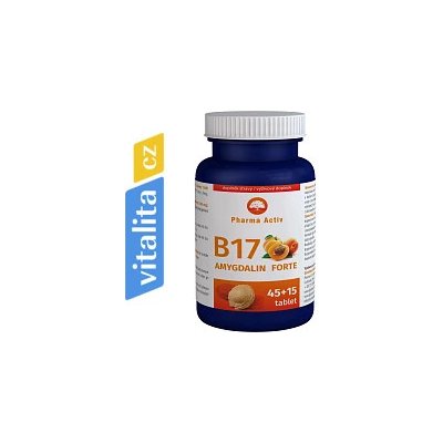 Pharma Activ Czech Vitamín B17 Forte Amygdalin 45 + 15 tablet
