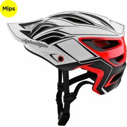 Troy Lee Designs A3 Mips pin white/red 2024