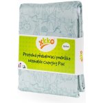 Kikko Pratelná podložka XKKO Watercolour Polka Dots Safari Granite Green 50 x 70 – Zboží Dáma