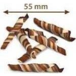 Čokoládové ruličky dvoubarevné TWISTER MARBLE (70 g) - dortis – Zboží Dáma