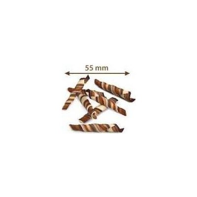Čokoládové ruličky dvoubarevné TWISTER MARBLE (70 g) - dortis – Zboží Dáma