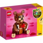 LEGO® BrickHeadz 40462 Valentýnský medvídek – Zboží Živě