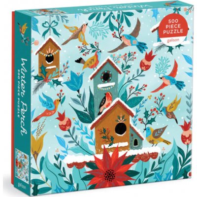 GALISON Čtvercové Zimní výzdoba 500 dílků – Sleviste.cz