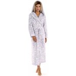 Vestis dámský župan dlouhý 3956 Flora 9103 dove grey šedá – Zboží Dáma