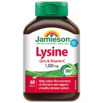 Jamieson Lysine + Zinc & Vitamin C 1000 mg 60 tablet – Hledejceny.cz