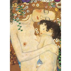 Gustav Klimt EuroGraphics Matka a dítě 1000 dílků