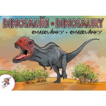 Omalovánky Dinosauři lux