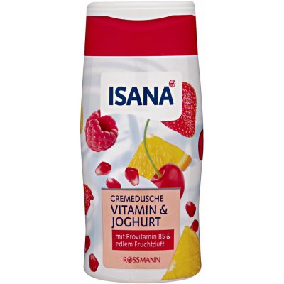 Isana Vitamin & Jogurt sprchový gel 300 ml od 24 Kč - Heureka.cz