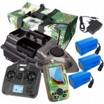 LOKEEVAN V030 s echolotem, dosah 800 m, baterie 20000 mAh, nosnost 3 kg, rychlost 15 km/h, GPS + taška – Zboží Mobilmania