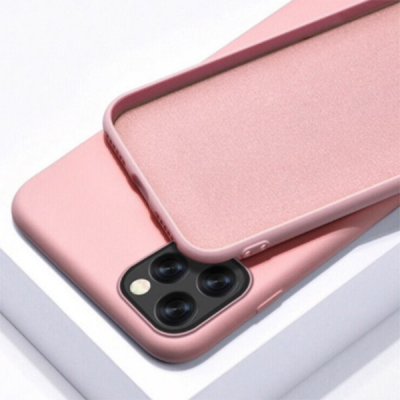 Pouzdro SES Extrapevné silikonové ochranné kryt Apple iPhone 11 Pro - světle růžové 6184 – Zboží Mobilmania