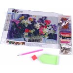 Prima-obchod Diamantové malování 20 x 30 cm barva 7 kytice – Hledejceny.cz