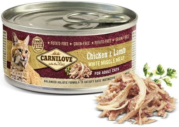 Carnilove White Muscle Meat Chicken&Lamb Cat 100 g