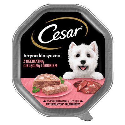 Cesar s telecím a drůbežím masem 150 g – Hledejceny.cz