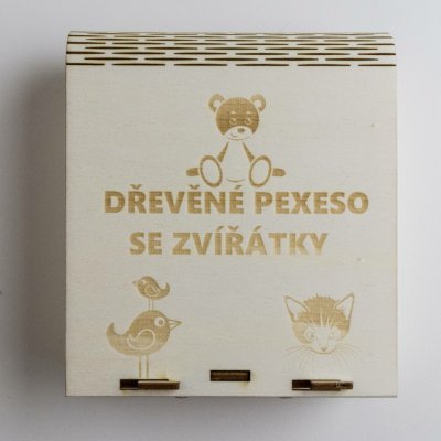 Viga Dřevěné pexeso – Zboží Dáma