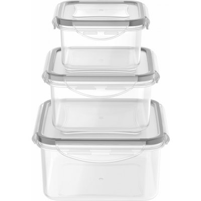 Siguro Sada dóz na potraviny Fresh Keeper 0,4 l + 0,7 l + 1,2 l 3 ks – Sleviste.cz