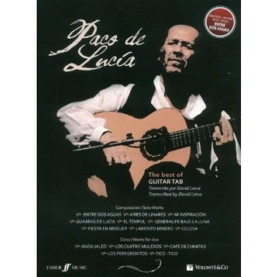 Paco De Lucia Best Of Guitar Tab noty tabulatury na kytaru – Hledejceny.cz