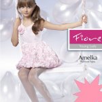 Fiore Dívčí punčochy Amelka růžové – Zboží Mobilmania