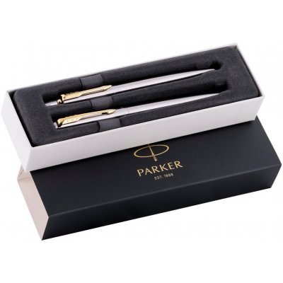 Parker Jotter Stainless Steel GT sada plnicí pero a kuličková tužka 1501/1563257 – Zboží Živě