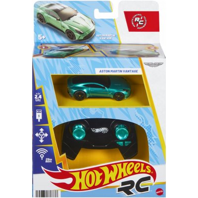 Hot Wheels RC Aston Martin Auto na dálkové ovládání Hračka 5+ JHW59 1:64 – Zboží Dáma