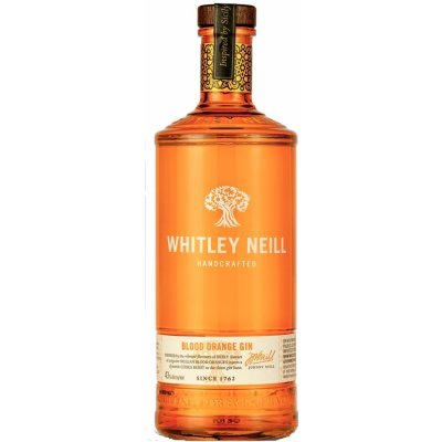 Whitley Neill Blood Orange Gin 43% 0,7 l (holá láhev)