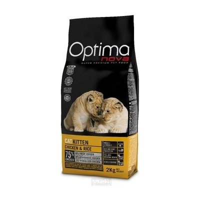 OPTIMA nova Kitten CHICKEN & RICE 2 kg