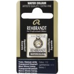 Rembrandt akvarelová barva v půlpánvičce 112 Transparent Titanium White – Hledejceny.cz