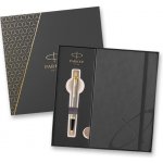 Parker Royal I.M. Brushed Metal GT dárková sada se zápisníkem 1502/3291697 – Zboží Živě