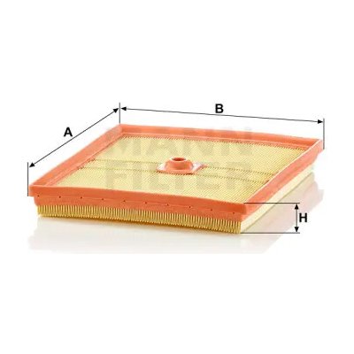 MANN FILTER Vzduchový filtr C 22 035 – Hledejceny.cz