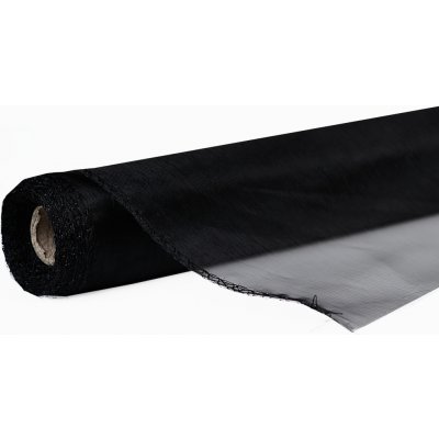 Organza uni 14,5cm x 10m ČERNÁ – Hledejceny.cz
