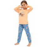 Dívčí pyžamo Girl KIDS DR OWLS oranžová – Zboží Dáma