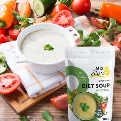 Mix Slim Dietní polévka zeleninová 10 porcí 300 g – Zboží Dáma