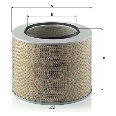 MANN FILTER Vzduchový filtr C 42 1729 – Hledejceny.cz