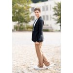 Oriclo Dámské dlouhé sako Tess UrbanEasy Černá – Zboží Dáma Oriclo Dámské dlouhé sako Tess UrbanEasy Černá – Zboží Dáma