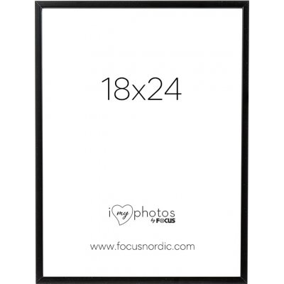 FOCUS ROCK rám 18x24 dřevo, černý – Sleviste.cz