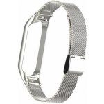 Deveroux Ocelový milánský řemínek pro MiBand 5, easy click - Stríbrný DEV0013 – Zboží Živě