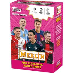 Topps 2023-24 Merlin UEFA Club Competitions Blaster Box Exclusive