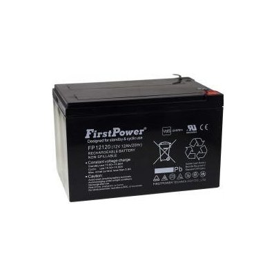 FirstPower FP12120 12Ah 12V – Zboží Živě