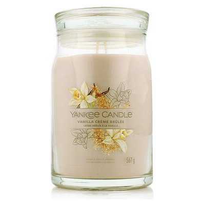 Yankee Candle Signature Vanilla Crème Brûlée 567 g – Zboží Mobilmania
