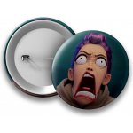 K-Pop Demon Hunters Placka Rumi Scream - 50 mm – Zboží Dáma