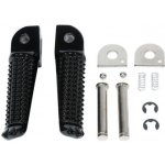 BIKETEC PARTS sada stupaček pasažéra kompletní s upevněním YAMAHA YZF R1 98-99, FZS 600 FAZER/YZF 600R 97-03, TRX 850 96-00, TDR 125 96-00, XJR 400 93-08 barva stříbrná | Zboží Auto