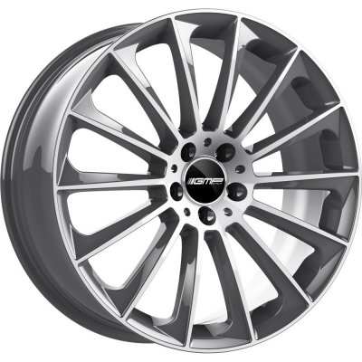 GMP STELLAR 9,5X20 5X112 ET35 grey silver – Hledejceny.cz