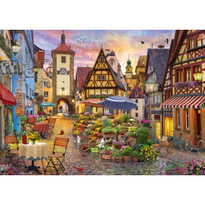 Schmidt Romantické Bavorsko Rothenburg ob der Tauber 1000 dílků – Hledejceny.cz